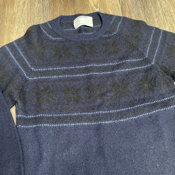 Patrik Ervell Mens Pattern Sweater - Picture 2 of 4